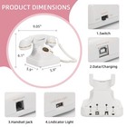 Ecgoioe Audio Guest Book Wedding Phone Record Customized Audio Messages