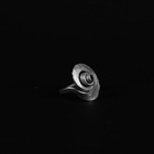 Antijoyas Handmade Lagenlook Hammered Aluminum Art-to-wear Tchai Wrap Ring R14