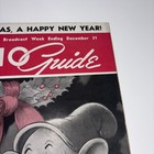 Walt Disney Radio Guide Magazine Dec 1938 Dopey Cover Snow White