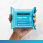 Hydroboost Face Cleansing   Makeup Remover Wipes  Twin Pack  25ct