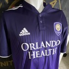 Adidas Orlando City Sc Mls Soccer Jersey Purple White Large Officially Licensed