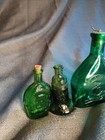 Lot Of 5 Vintage Glass Bottles
