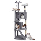 Cat Tree Cat Tower Large Kitten Playing Condo House 77  Multi-level Tipping Rope