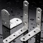 Stainless Steel  Corner Brace Joint Angle Brackets  Bent L Brackets Multifunctio