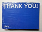 Ebay Thank You Cards 4 Color Red Blue Green   Yellow Official Ebay Cards 4x5 5