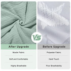 Muslin Shopping Cart Cover For Baby Soft   Breathable High Chair Covers For Rest