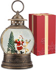 Christmas Snow Globe Christmas Decorations  Lighted Musical Snow Globes Lantern 