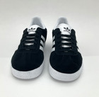 Kid s Size- Adidas Gazelle Junior Sneaker Black white metallic Gold - Bb2502