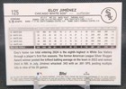2024 Topps Chrome Eloy Jimenez Light Board Team Logo Sp  125 Chicago White Sox