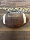 Wilson Gst Leather Football Nfhs ncaa Game Prepped     Broken Bladder  Easy Fix 