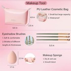 Complete Makeup Kit Set For Women     Eyeshadow  Lipstick  Mascara   Brushes