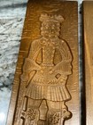 Springerle Hand Carved Beach Wood Woman And Man Large German Board Mold Vintage