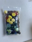 1 Lb Mixed Stained Glass Gems  Marbles  Nuggets  Pebbles