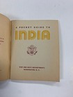 Oa3  United States Us Army Pocket Guide To British India 1942 Pb World War Ii