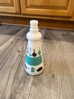 Vintage Mcm Jergens Lotion Glass Bottle White Teal Black 8 Oz 7 5    No Lid