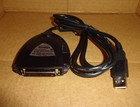 Iomega Usb To Scsi Adapter Cable For Jaz 1gb 2gb Drive W  Driver Cd   read 