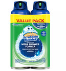 Scrubbing Bubbles Mega Shower Foamer Aerosol  Tough Foaming Bathroom  pack Of 2 