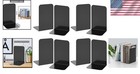 Non-slip Heavy Metal Book End Set - Ideal Book Dividers For Home   Office