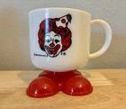 Vintage Mcdonald s Ronald Mcdonald Plastic Birthday Party Mug 1985 Cup