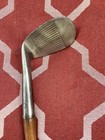 Antique Hickory Wood Shaft Tom Stewart Niblick Lined Face D3  50  Golf Club