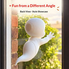 Casper The Friendly Ghost White Plastic Outdoor Window Porch Statue Decor