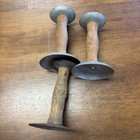 3 Vintage Antique Primitive Hog Scrappers Butchering