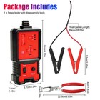 Car Relay Tester Voltage Test 12v 24v Battery Checker Automobile W  Removal Tool