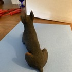 1988 Castagna Black Doberman Dog Collectible Figurine Italy