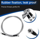 6an 70       Transmission Cooler Hose Line Kit  Compatible With Gm Chevy 70inch