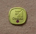 Cessna Aviation Aircraft Company 1 20 14k Gold Red Stone Employee Lapel Pin