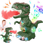 Kids Dinosaur Toy With Music Lights And Moving Features For Ages 3-5  Realistic