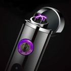 Dual Arc Electric Plasma Cigarette Lighter Rechargeable Usb Flameless Windproof
