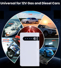 20000mah Car Jump Starter Booster Jumper Box Power Bank Battery Charger Portable