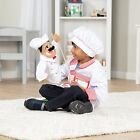 Melissa And Doug Chef Puppet  al Dente  With Detachable Wooden Rod - Pretend