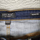 Judy Blue Jeans Womens 15 32 Blue Skinny Fit Faded Stretch Denim Casual Pants