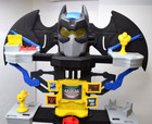 Kids Mattel 27    Dc Super Friends Transforming Batman Joker Bat Cave Play Set