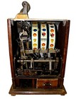 Antique Mills 5 Cent Operators Bell Art Deco Gooseneck Slot Machine   C 1925