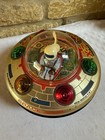 Vintage Masudaya Modern Toys Japan X-7 Space Ship B o Toy Rare Gold Version