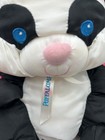 Fisher-price Puffalumps Jungle Juniors Panda Bear Puffalump 1993 Vtg Rare Pink