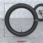 2pcs 20x4 Fat Tire Inner Tube For Mountain Bike Ebike Bicycle Fits 20x3 5-20x4 5