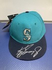 Ken Griffey Jr Signed Seattle Mariners New Era 59fifty Baseball Hat With Coas
