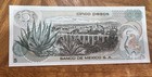 One Mexico Five Peso  Cinco Pesos Uncirculated  Series 1c Mexican Paper Money
