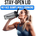 2 Pack 28 Oz Protein Shaker Bottles For Protein Mixes 2x Wire Whisk Leak Proof