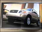 2002 Toyota Highlander Original Car Sales Brochure Catalog