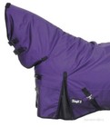 Winter Horse Turnout Blanket - Full Neck-1200d-purple -size 69 -84  - 300 Grams