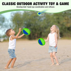 Toss And Catch Ball Game Set - Classic Kids Outdoor Indoor Activity Toys - Great
