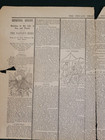 Original 1885 The Chicago Telegram Newspaper Ulysses S Grant Death Civil War 