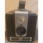 Vintage Kodak Brownie Hawkeye Flash Model Box Camera Black Bakelite - Untested