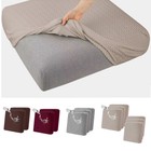 2pcs Outdoor Patio Furniture Chair Cushion Covers Replacement -covers Only