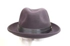 Men s Fedora Dress Hat Steel Gray Un-118 Size S  M  L  Xl 100  Australian Wool